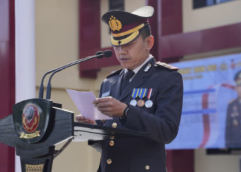 Polresta Bandung Gelar Upacara Peringatan Hari Pahlawan, Wakapolresta Ajak Personel Teladani Semangat Juang Pahlawan