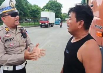 Satlantas Polresta Bandung Gelar Ramp Check di Exit Tol Soroja, Awali Operasi Zebra Lodaya 2025