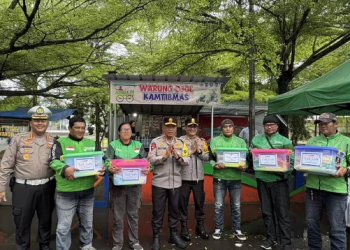 Kapolda Jabar Apresiasi Ojol Kamtibmas Polres Banjar, Beri Sembako dan Bonus Tunai