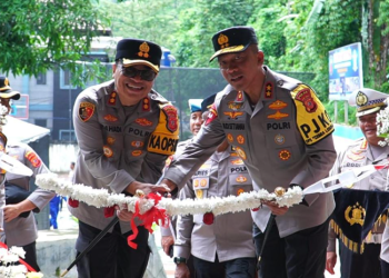 Kapolda Jabar Tinjau Polres Banjar, Resmikan Aula, Kantin, dan Dimulainya Pembangunan Barak Dalmas
