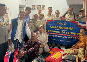 ASN Polres Tasikmalaya Kota Jalin Silaturahmi dengan Purna ASN dalam Rangka HUT KORPRI ke-54