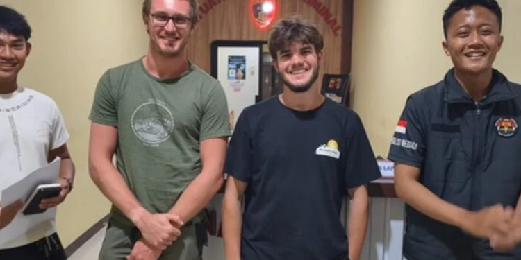 Turis Belgia Kehilangan Motor di Pangandaran, Polisi Tangkap Pelaku dalam Hitungan Jam