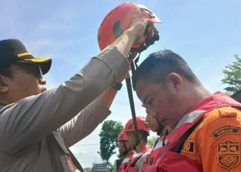Polres Banjar Gelar Apel Siaga Bencana Hidrometeorologi: Tingkatkan Kesiapsiagaan Hadapi Potensi Bencana