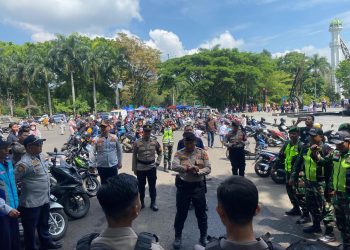 Polresta Bandung Gelar Patroli Gabungan Skala Besar, Sasar Premanisme hingga Parkir Liar