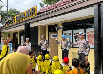 Polres Banjar Gelar Polisi Sahabat Anak Bersama Yayasan Asyifa: Edukasi Lalu Lintas Sejak Dini