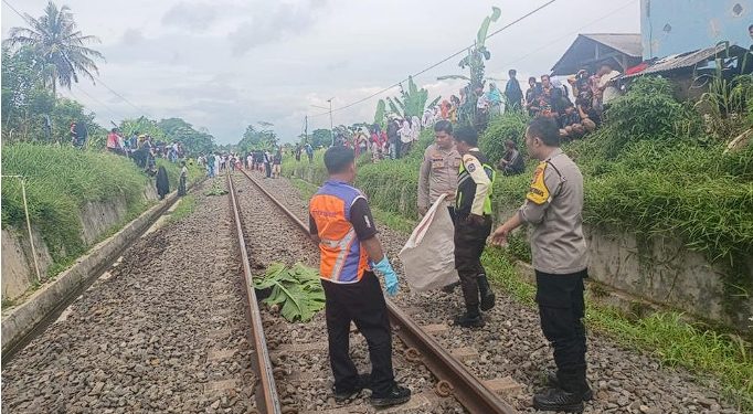 Tragedi Maut di Perlintasan Tanpa Palang, Polres Tasikmalaya Kota Turunkan Tim Gabungan Olah TKP dan Evakuasi Korban