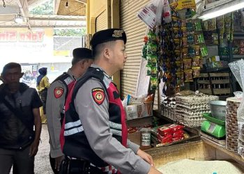 Kawal Stabilitas Harga Nasional, Polres Ciamis Sisir Pasar Cegah Penimbunan Bahan Pokok