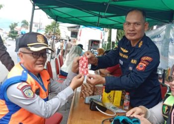 Operasi Zebra Lodaya 2025 : Polres Garut Terjunkan Tim Sidokkes Cek Kesehatan Petugas dan Pengendara