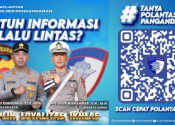 Polres Pangandaran Luncurkan ‘Scan Cepat Polantas Sigap’, QR Code Jadi Kunci Akses Informasi Lalin dan Bantuan Darurat