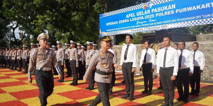 Polres Purwakarta Resmi Memulai Operasi Zebra 2025