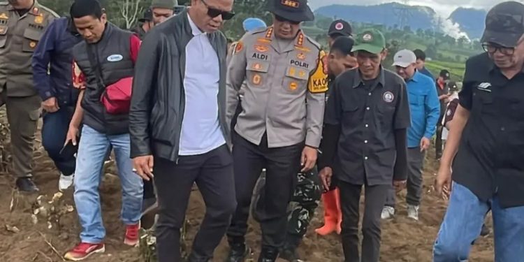 Polresta Bandung Buru Dalang Perusakan Kebun Teh Pangalengan