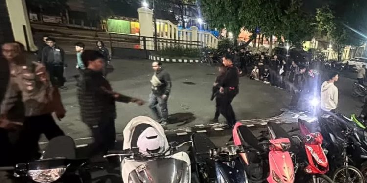 Razia Balap Liar : 26 Motor Diamankan Polsek Cileungsi
