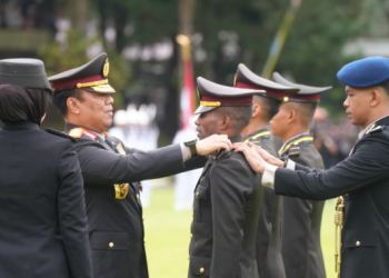 pelantikan perwira Polri lulusan Sekolah Inspektur Polisi Angkatan ke-54 Gelombang II