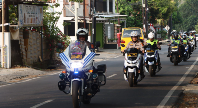 Polresta Cirebon Tingkatkan Patroli Kamtibmas untuk Antisipasi Tawuran dan Bencana Alam