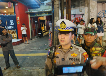 Polres Sukabumi Kota Sigap Tangani Kecelakaan Beruntun di Jalan Ahmad Yani