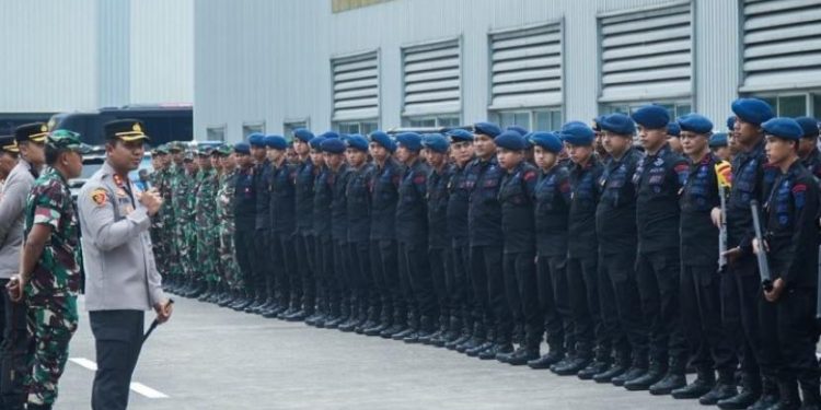 Polres Karawang Kerahkan 264 Personel Amankan Unjuk Rasa di Kawasan Industri Strategis