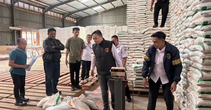 Polres Garut Pantau Kualitas dan Ketersediaan Beras Bantuan Pemerintah Jelang Penyaluran