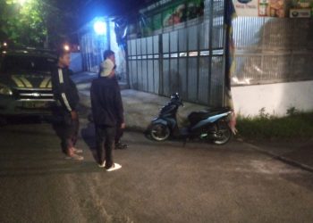 Ganggu Ketertiban Umum, Polsek Wanaraja Bubarkan Aksi Balap Liar di Jalan Sawah Lega Garut
