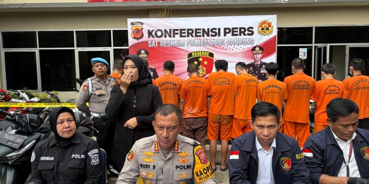 Bandung Makin Kondusif, Polisi Ungkap 7 Kasus Curanmor dalam Sebulan