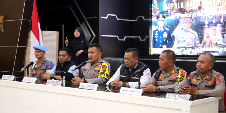 Polres Subang Klaim Keamanan Terjaga di Tahun 2025, Catat Penurunan Kasus Tindak Pidana