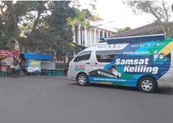 Catat Lokasinya! SIM Keliling Polres Sukabumi Hadir di Alun-alun Bunderan Surade Hari Ini