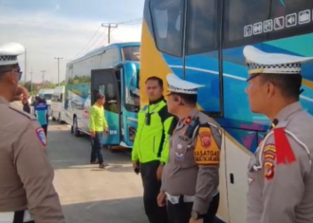 Polresta Bandung Gelar Ramcheck Angkutan Umum, Tingkatkan Keselamatan Penumpang