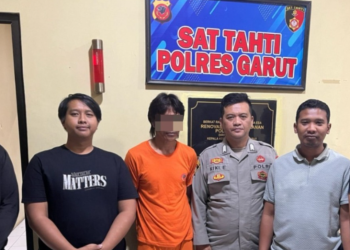 Polres Garut Tindak Tegas Pelaku Pengerusakan Bersenjata Tajam, Amankan Tersangka dan Barang Bukti