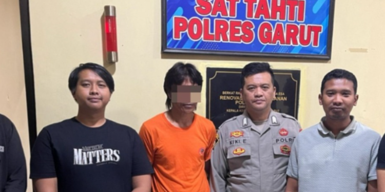 Polres Garut Tindak Tegas Pelaku Pengerusakan Bersenjata Tajam, Amankan Tersangka dan Barang Bukti