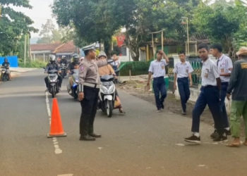 Strong Point Pagi Polres Banjar: Wujudkan Lalu Lintas Lancar dan Aman di Jam Sibuk
