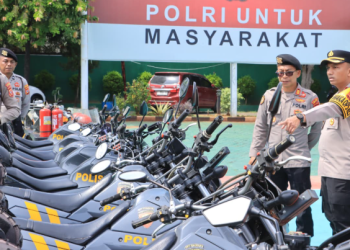Polres Indramayu Periksa Peralatan Khusus, Siaga Hadapi Pilwu, Nataru, dan Bencana