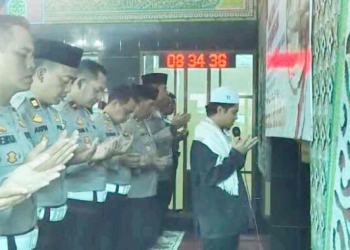 Polres Tasikmalaya Gelar Doa Bersama dan Shalat Ghaib untuk Korban Bencana di Sumatra