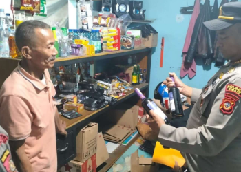 Polsek Batujajar Intensifkan Patroli Presisi dan Razia Miras untuk Jaga Kamtibmas