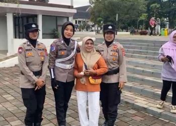 Polwan Polres Ciamis Gelar Patroli Mojang Lodaya, Perkuat Keamanan dan Pelayanan Humanis di Ruang Publik