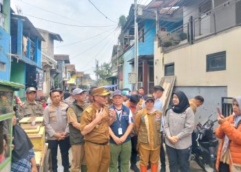 Wagub Jabar Tinjau Banjir Dayeuhkolot, Polsek Dayeuhkolot Pastikan Keamanan Kunjungan