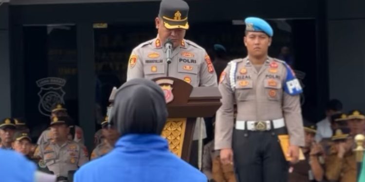 Perkuat Sinergi Nataru, Polres Ciamis Gelar ‘Apel Ojol Kamtibmas’ dan Siapkan Fasilitas Khusus Mitra