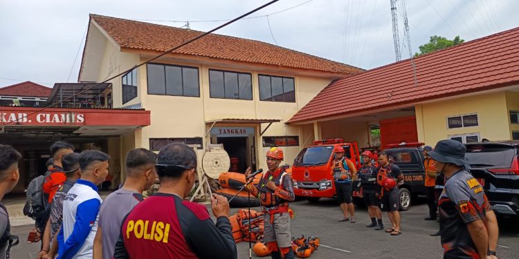 Polres Ciamis dan BPBD Gelar Latihan SAR Gabungan, Tingkatkan Kesiapsiagaan Hadapi Bencana