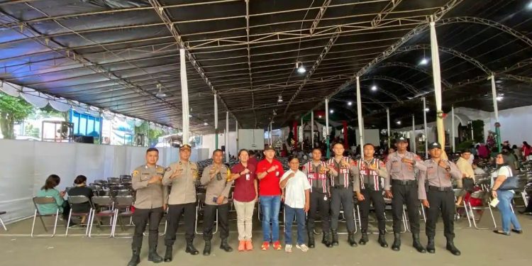 Pastikan Misa Natal Aman, Polresta Bogor Kota Siagakan Puluhan Personel di Gereja Katedral