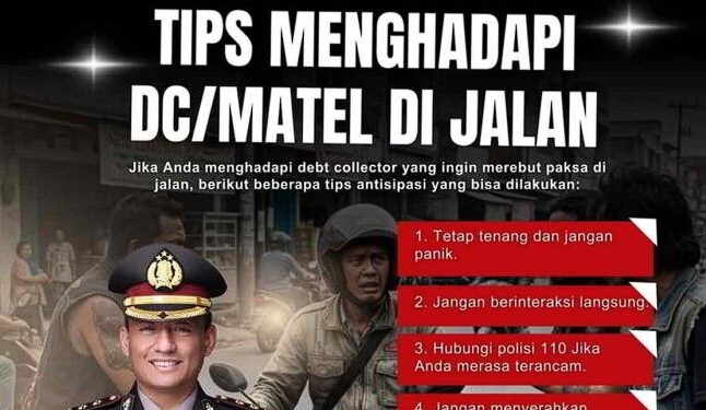 Polres Tasikmalaya Kota Berikan Tips Hadapi Penarikan Paksa Kendaraan