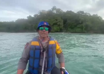 Jamin Keselamatan Wisatawan, Satpolairud Polres Pangandaran Intensifkan Patroli Perairan Menggunakan Jetski
