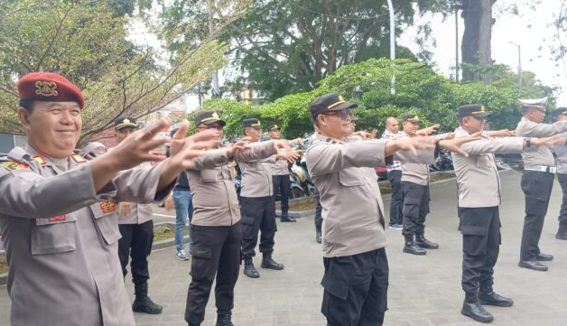 Polres Sukabumi Kota Gelar Pendampingan Psikologi bagi Personel Satgas Operasi Lilin Lodaya