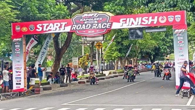 Cegah Balap Liar, Polres Ciamis Sukses Gelar Roadrace Kapolres Cup 2025 dengan Lonjakan Peserta 50 Persen