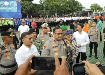 Operasi Lilin Lodaya 2025 : Polda Jabar Kerahkan 25. 642 Personel Gabungan Amankan Nataru 2025