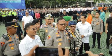 Operasi Lilin Lodaya 2025 : Polda Jabar Kerahkan 25. 642 Personel Gabungan Amankan Nataru 2025
