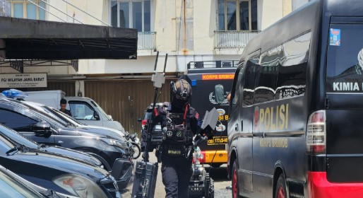 Polisi Selidiki Teror di Bandung, Ada Tanda Silang di Dinding Gereja