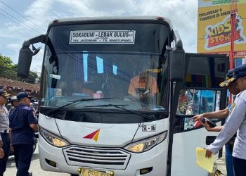 Jelang Puncak Libur Nataru, Satlantas Polres Sukabumi Laksanakan Ramp Check