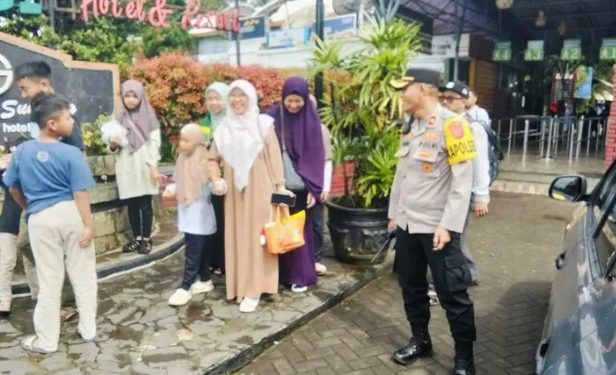 Sambut Libur Panjang, Polsek Jalancagak Subang Perketat Patroli di Sejumlah Destinasi Wisata
