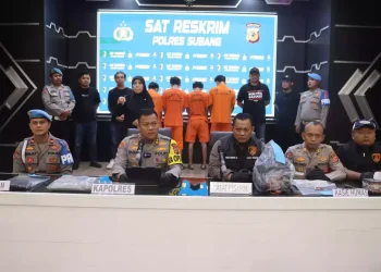 Gerak Cepat, Satreskrim Polres Subang Ringkus 5 Tersangka Pengeroyokan Maut di Cigadung dalam Kurang dari 24 Jam