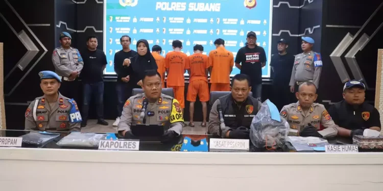 Gerak Cepat, Satreskrim Polres Subang Ringkus 5 Tersangka Pengeroyokan Maut di Cigadung dalam Kurang dari 24 Jam