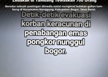KLARIFIKASI HOAX – FALSE CONTEXT  [KLARIFIKASI] PT Antam Bantah Ada Ledakan di Tambang Tewaskan 700 Orang