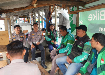 Polantas Majalengka Sapa Pengemudi Ojek Lewat OBRAS, Edukasi Keselamatan dengan Humanis